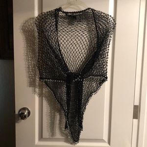 Bebe Beaded Shaw. Beautiful!